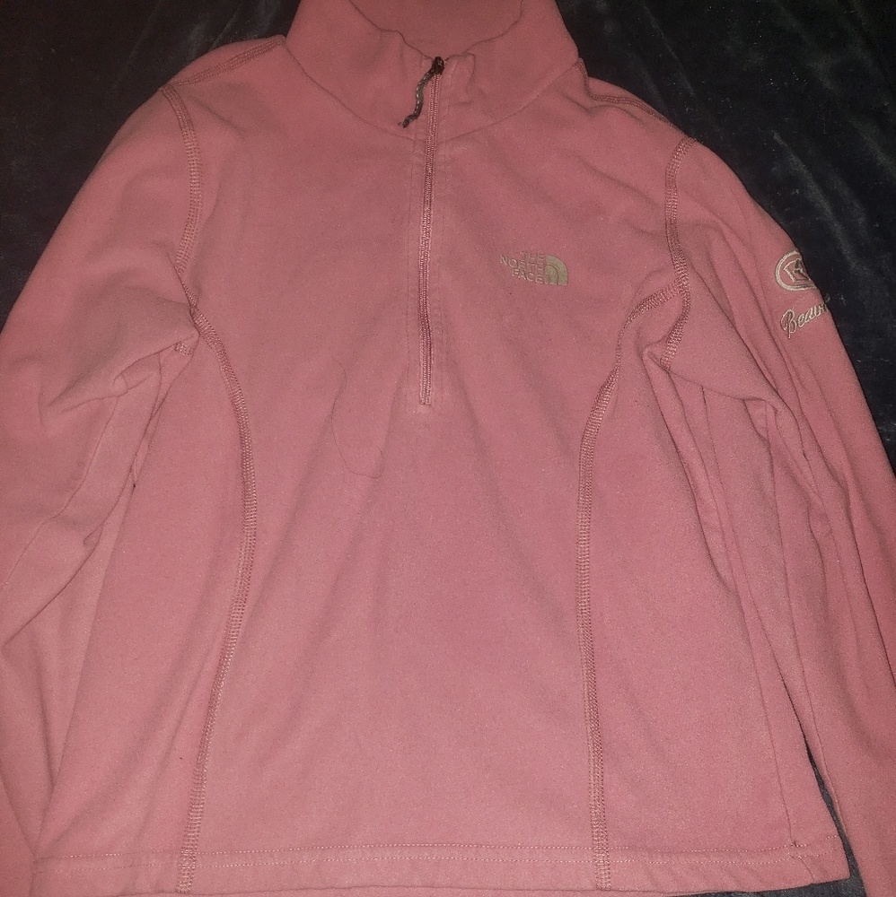 Girls northface half zip